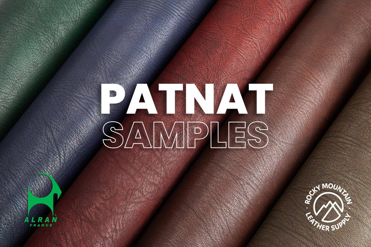 Alran - Chevre "PatNat" - Rustic Goat Leather (SAMPLES)