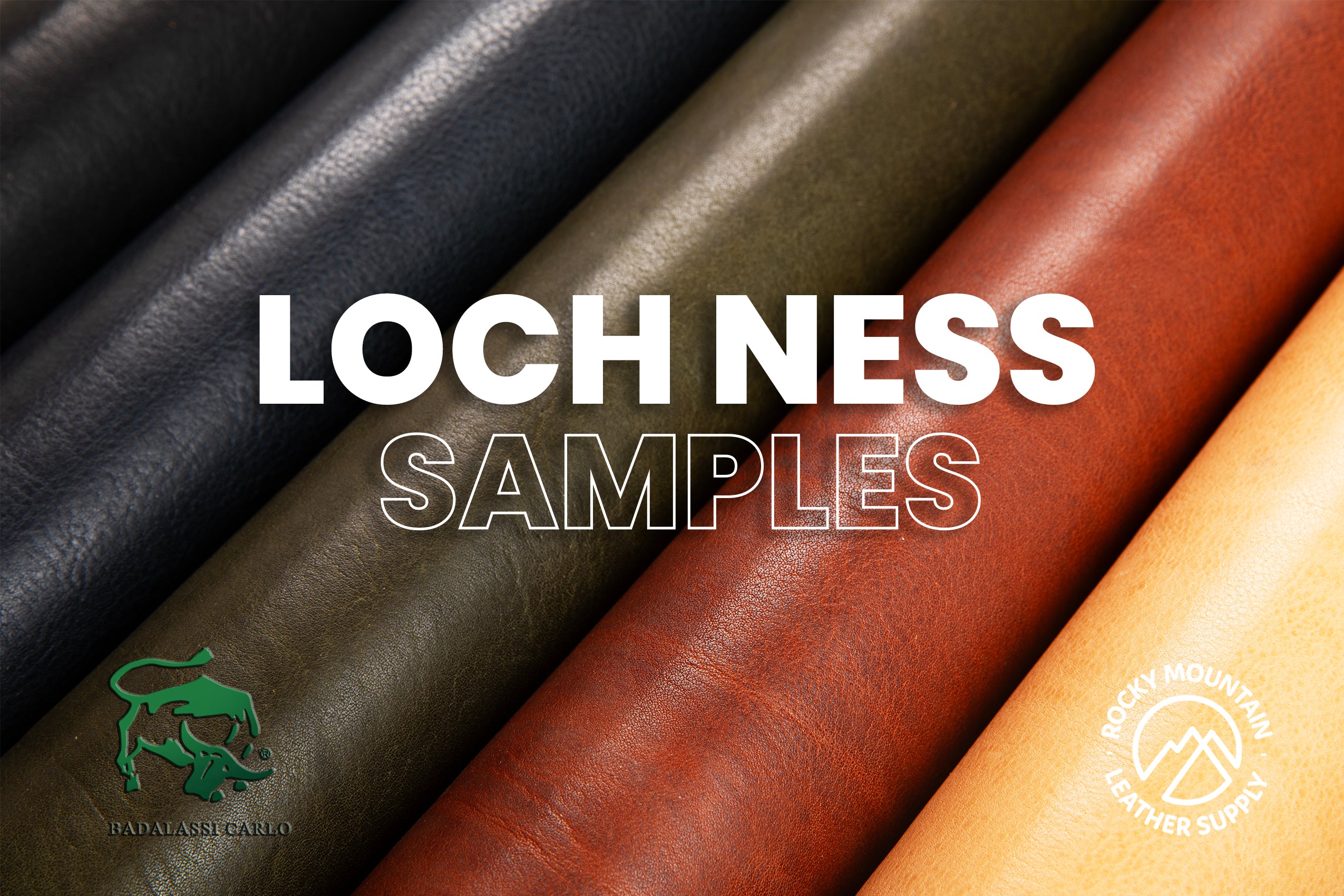 Badalassi Carlo - Loch Ness - "Vacchetta" Veg Tanned Leather (SAMPLES)