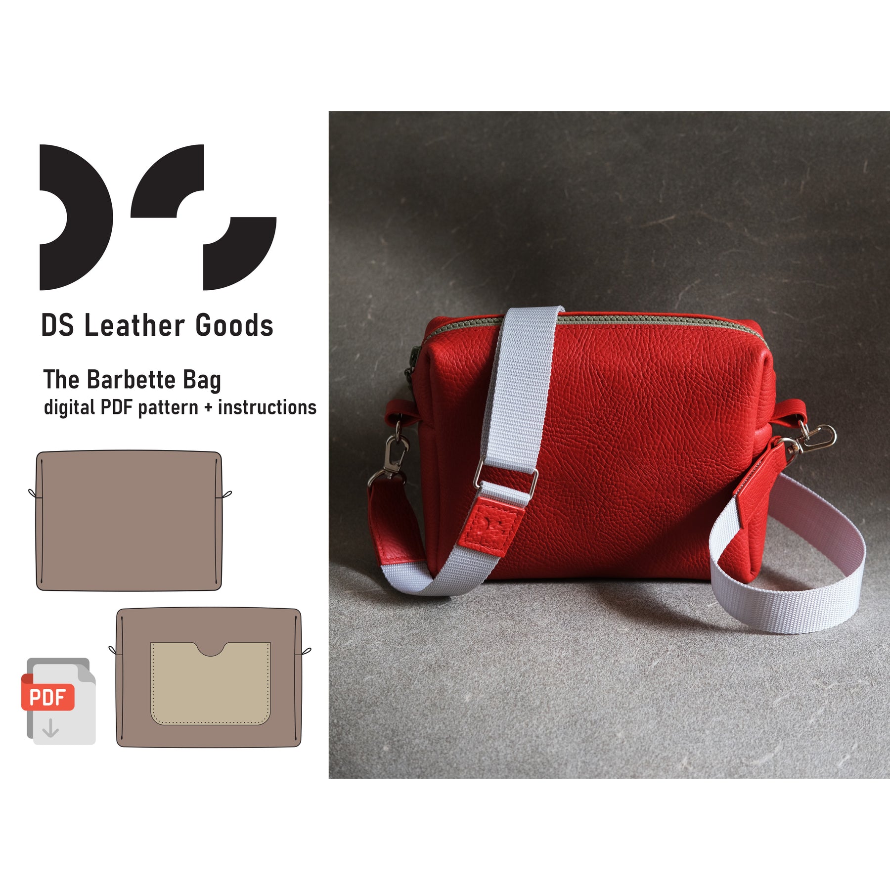 DS-058 The Barbette Bag Digital Pattern