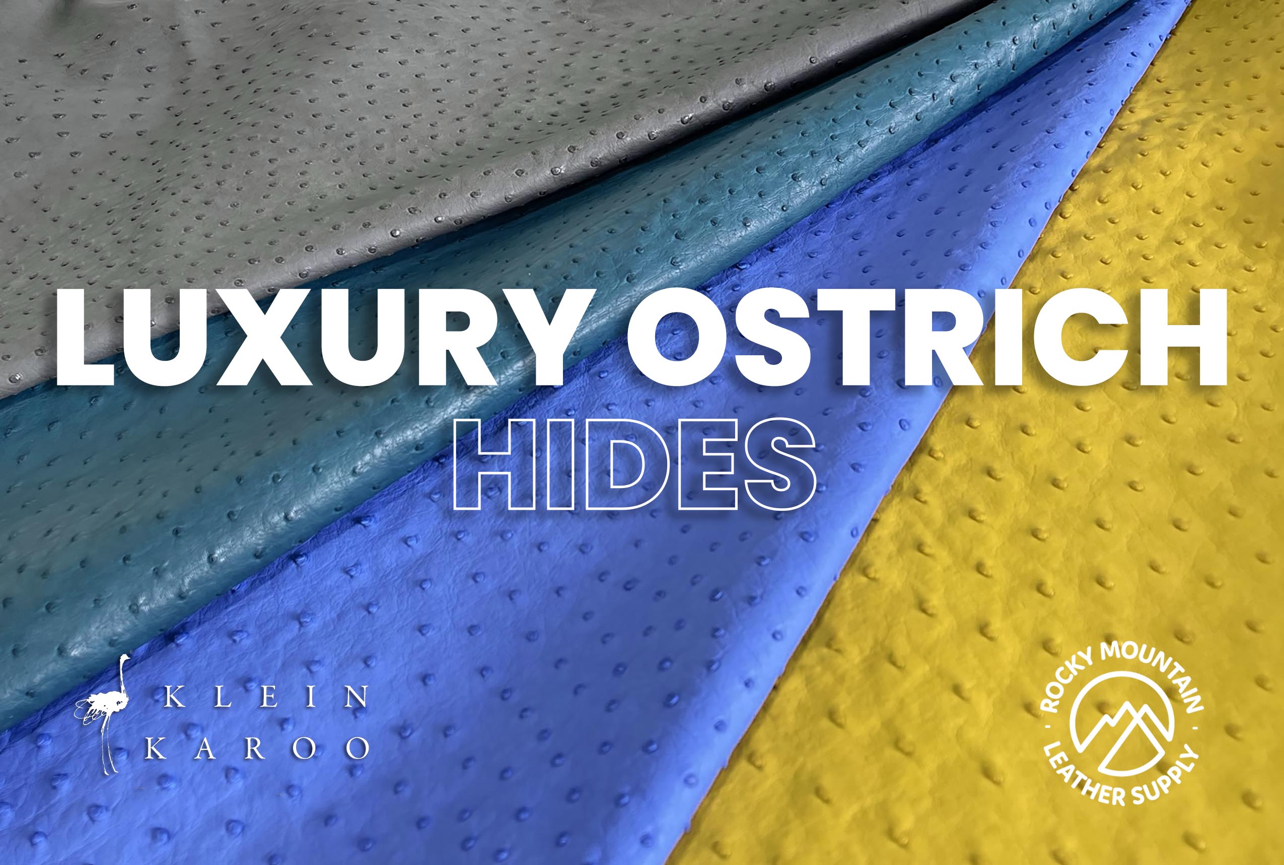 Klein Karoo - Luxury Ostrich - Matte - Exotic Leather (Hides)