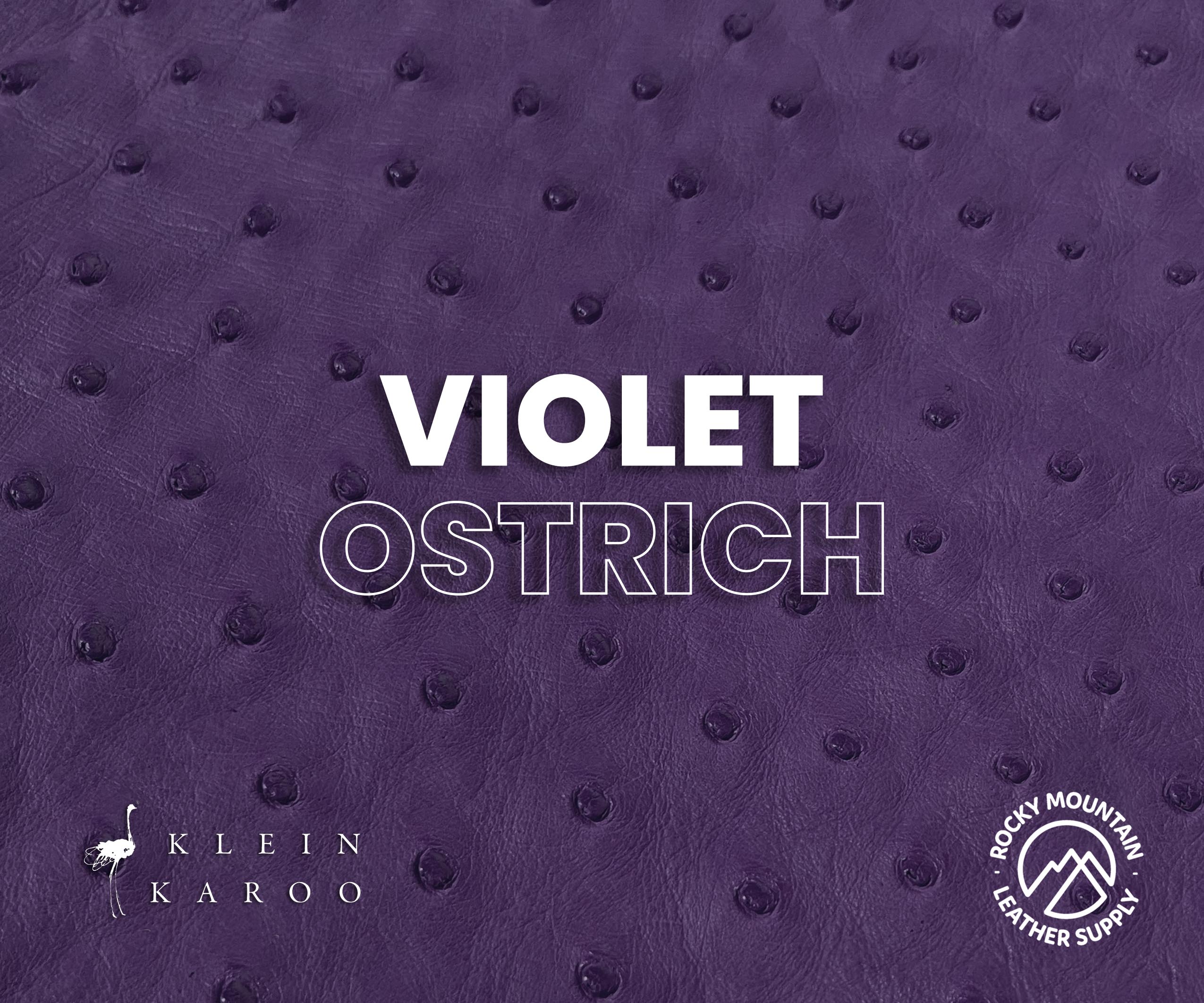 Klein Karoo - Luxury Ostrich - Matte - Exotic Leather (Hides)