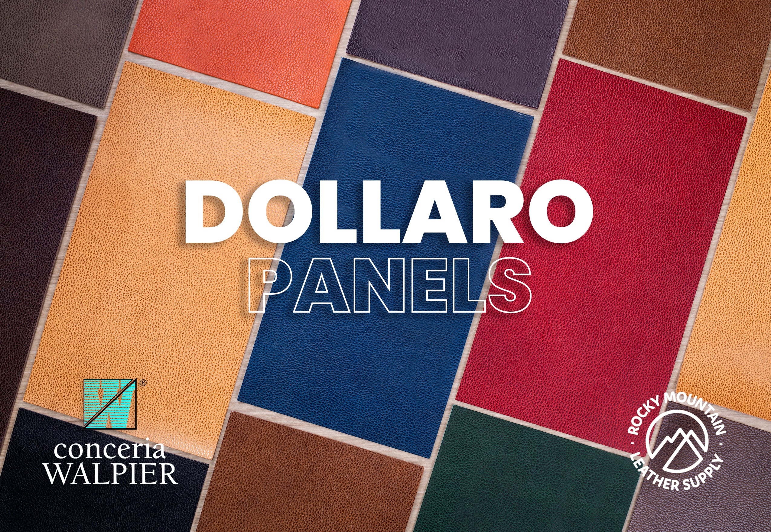 Conceria Walpier - Dollaro - Veg Tanned Leather (PANELS) Conceria Walpier - Dollaro - Veg Tanned Leather (PANELS)