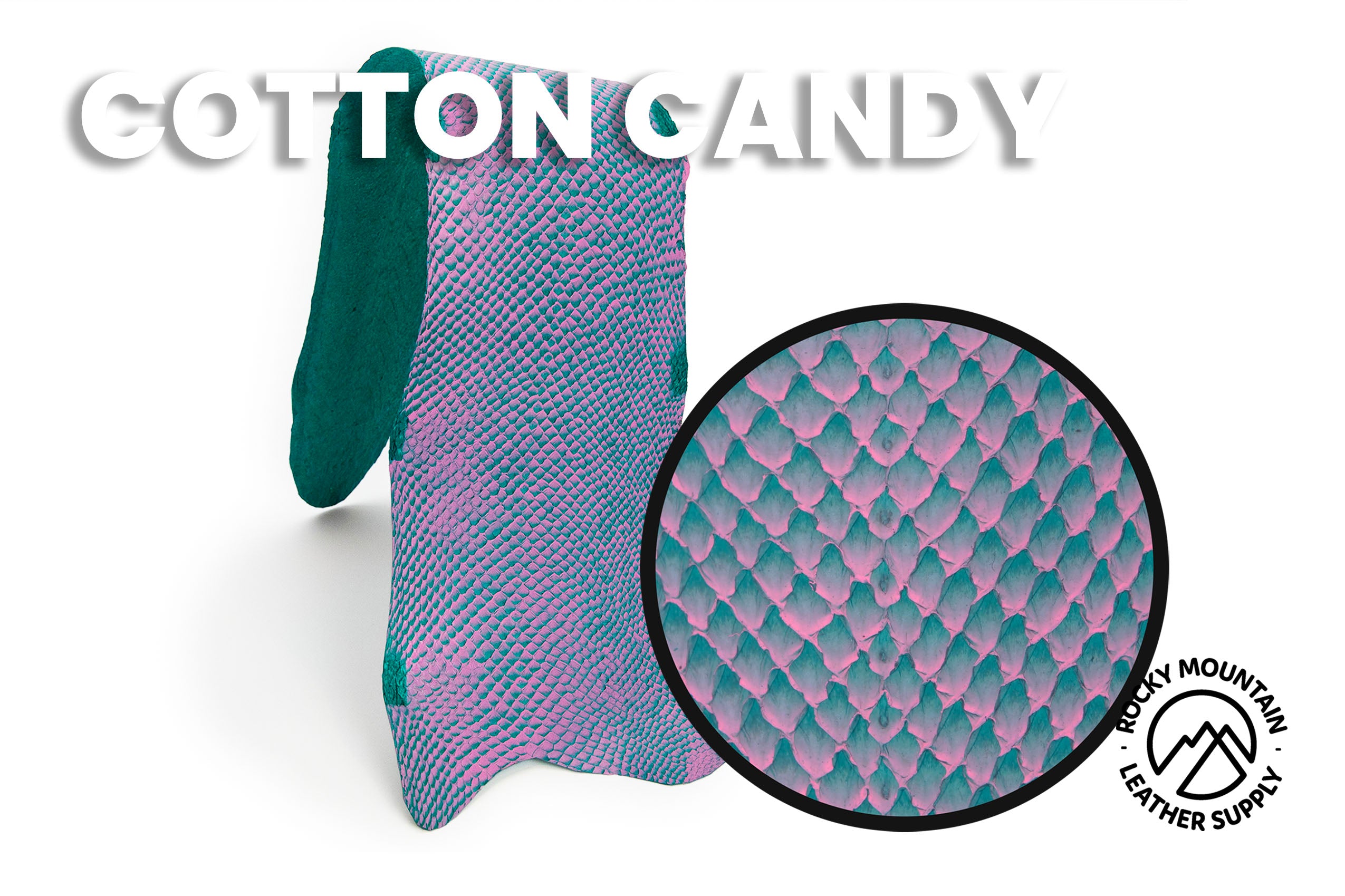 Salmon - Artisan Finish - Vegetable Tanned Leather (HIDES)