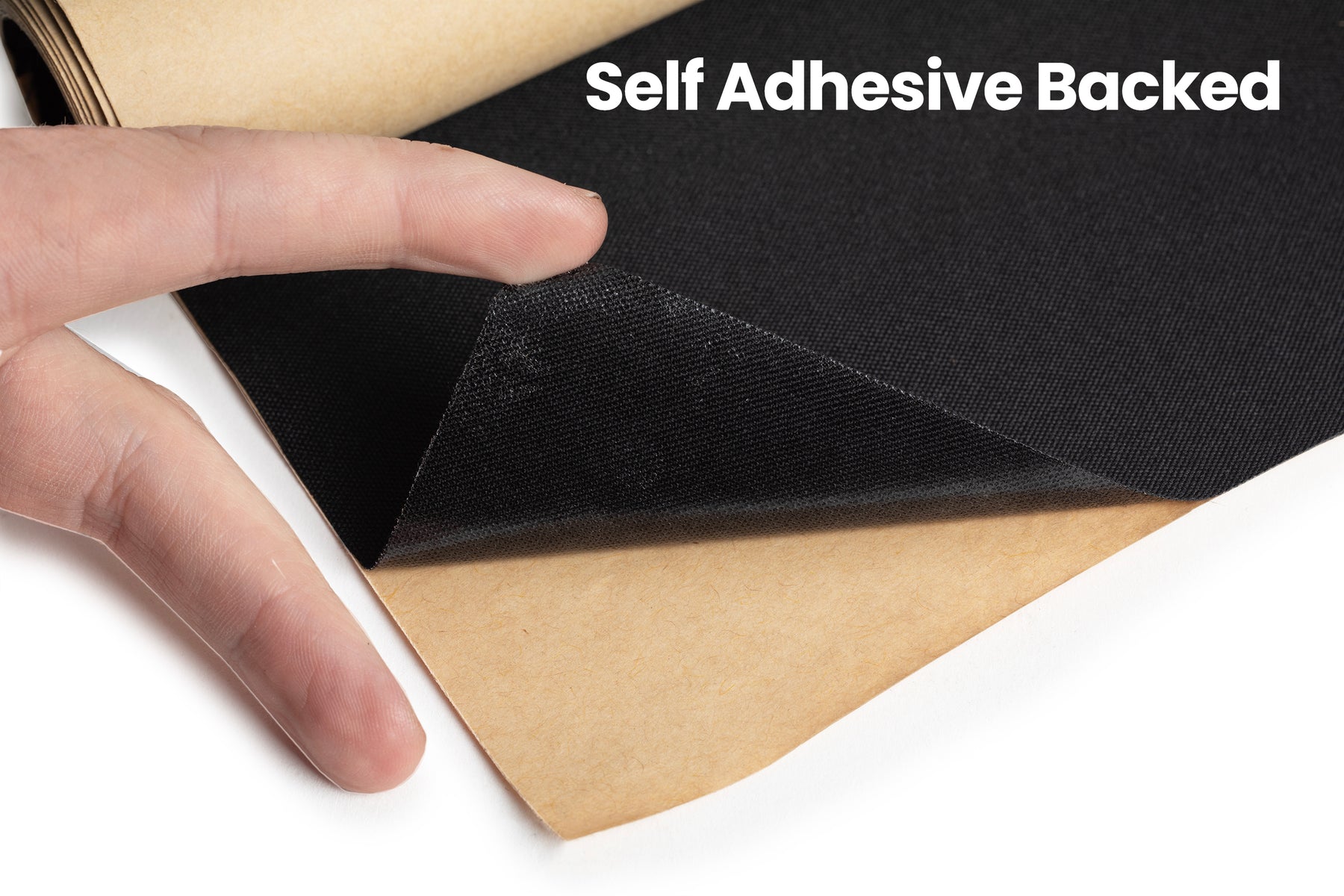 Economy Fabric Lining + Self Adhesive Back (0.1mm)
