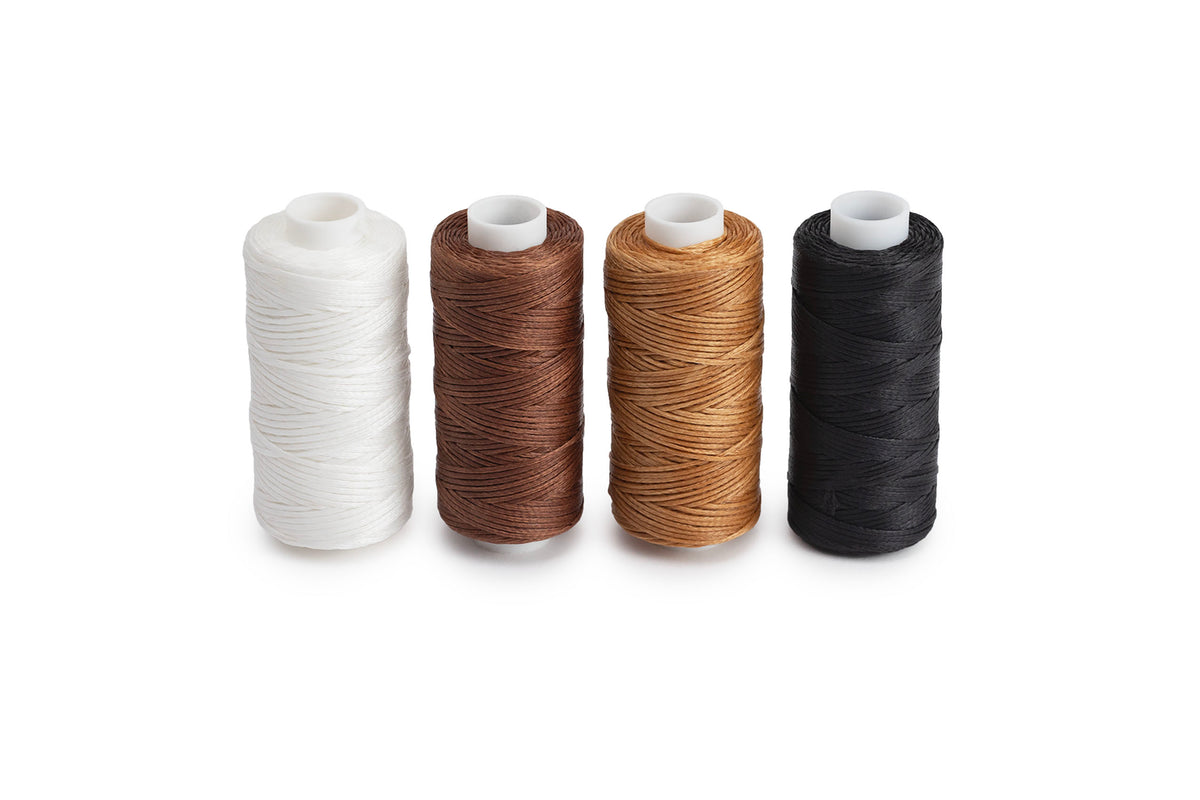 Economy - Waxed Thread Set - 4 Colors (0.8mm)