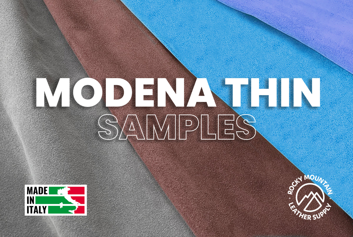 Modena Thin Lining - Lining Suede Leather - Premium Tight Grain (SAMPLES)