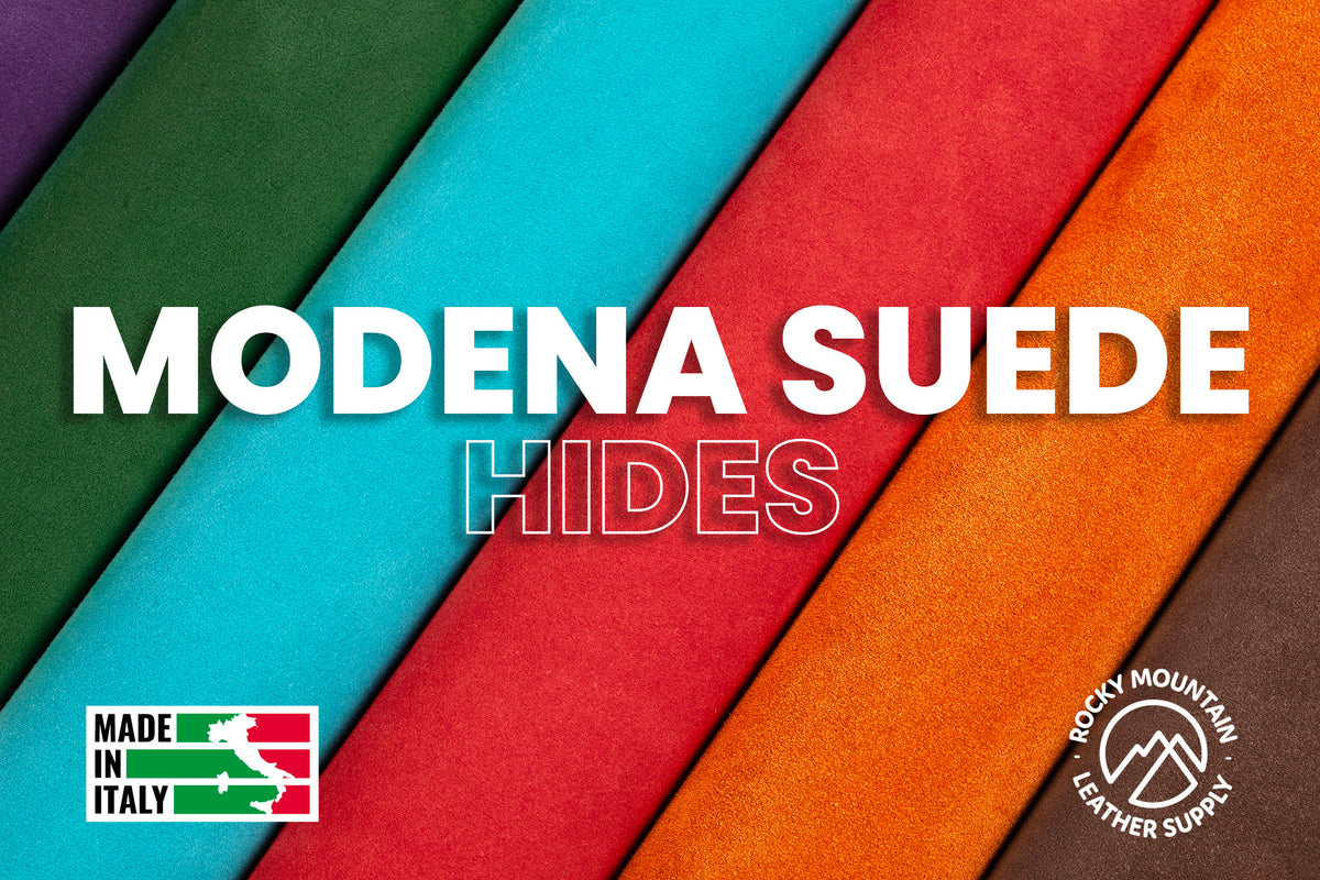 Modena - Italian "Classic" Suede Leather - Premium Tight Grain (HIDES)