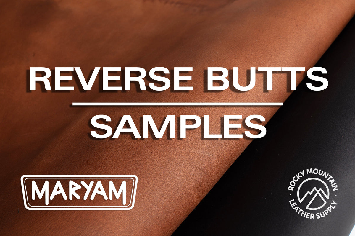 Maryam 🇮🇹 - Reverse Horse Butts - Veg Tanned Leather (SAMPLES)