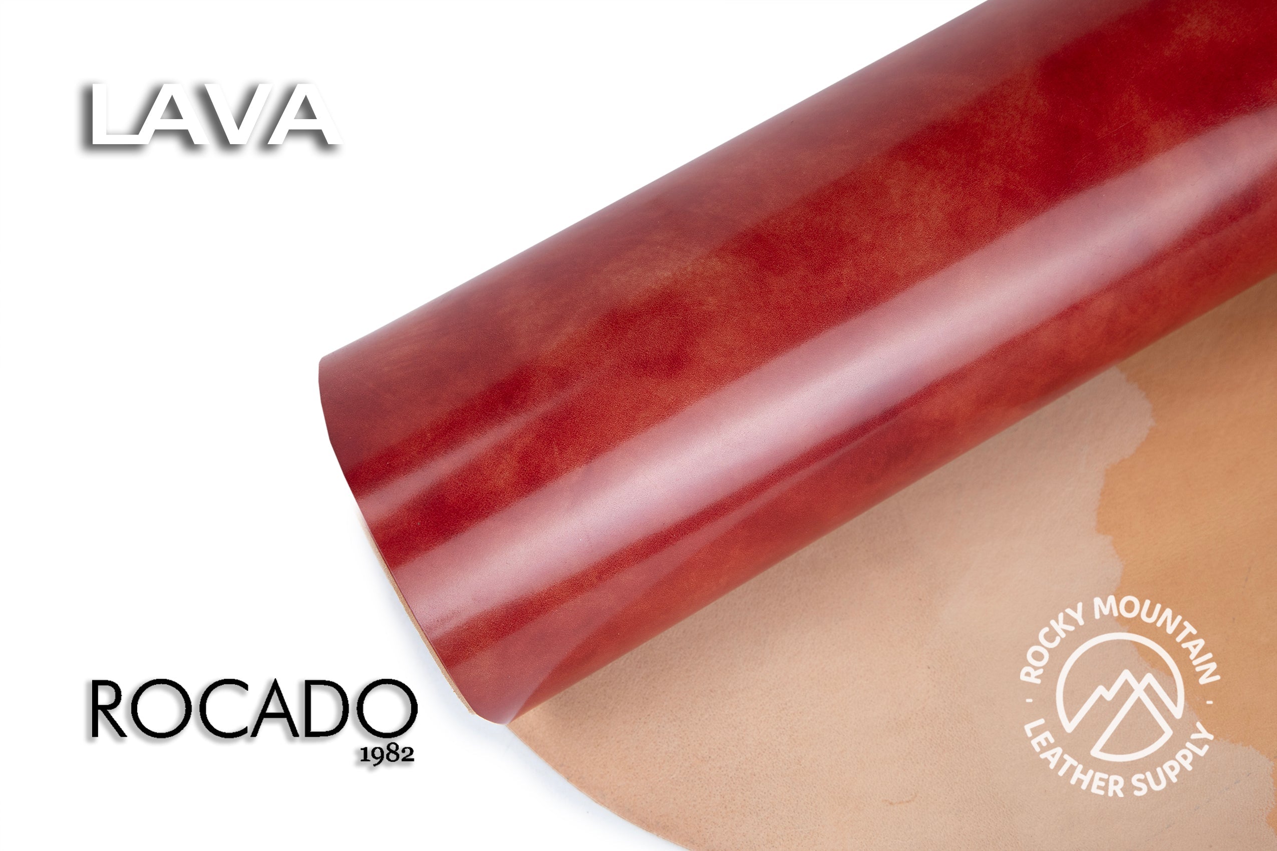 Rocado - "Museum" Shell Cordovan - Veg Tanned (Lava Red)