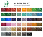 Alran 🇫🇷 - "Sully" Chevre Chagrin - Goat Leather (HIDES - RED/ORANGE/YELLOW)