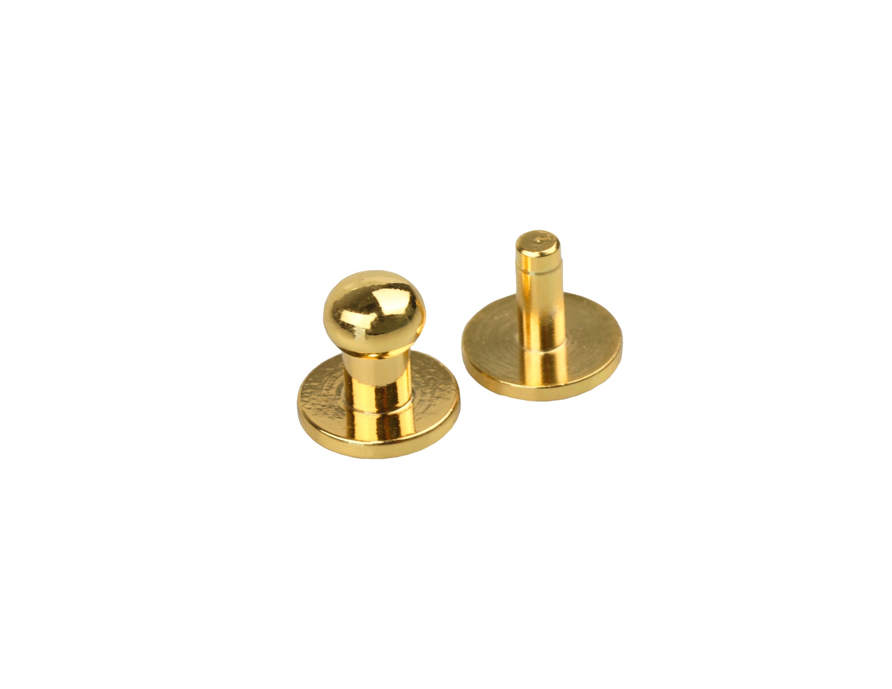 Japan Brass 🇯🇵 - "Mini" Button Studs (Solid Brass)