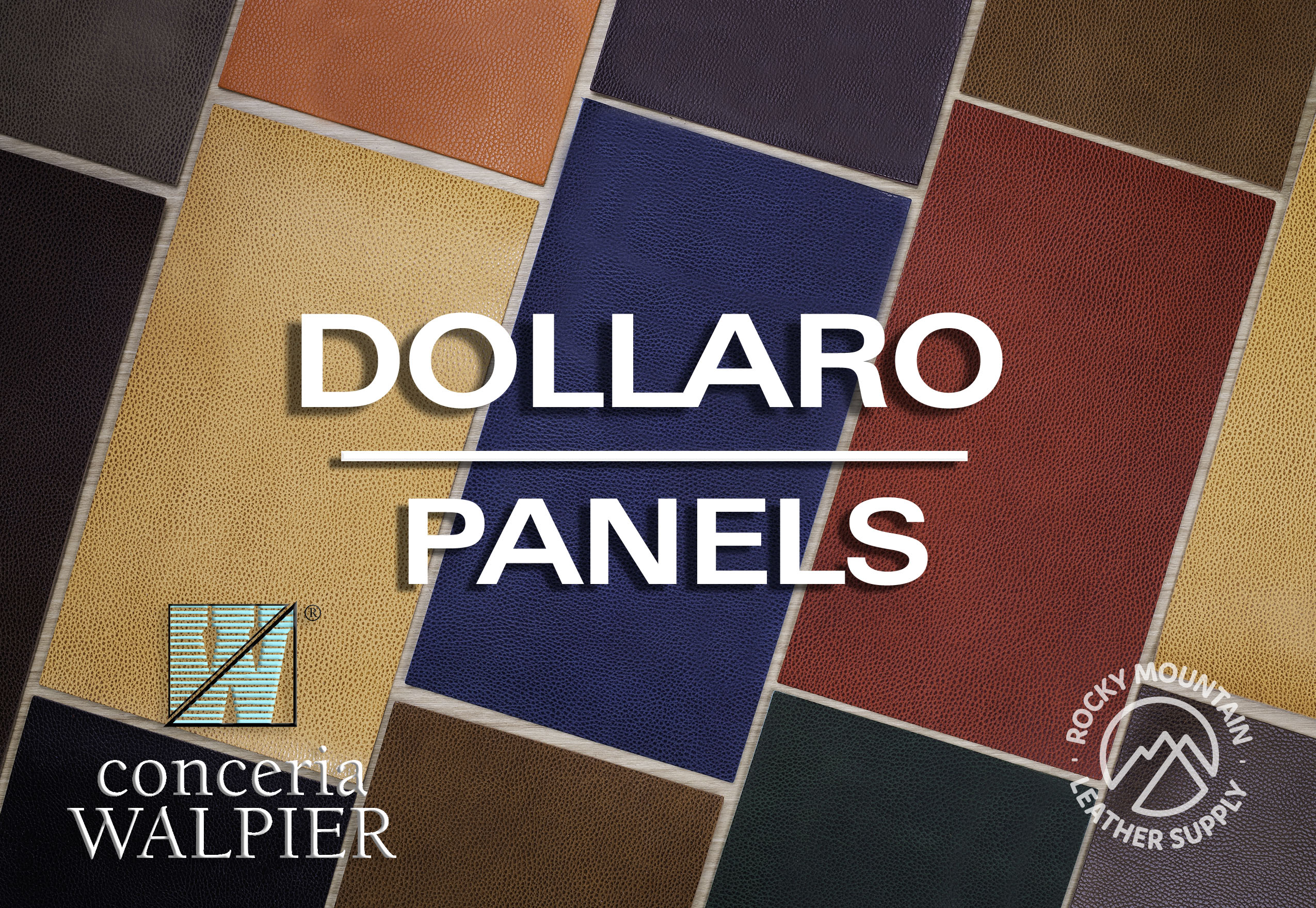 Valdibrana Conceria, Tarano, Italian Vachetta Leather, Panel, Dark Brown 