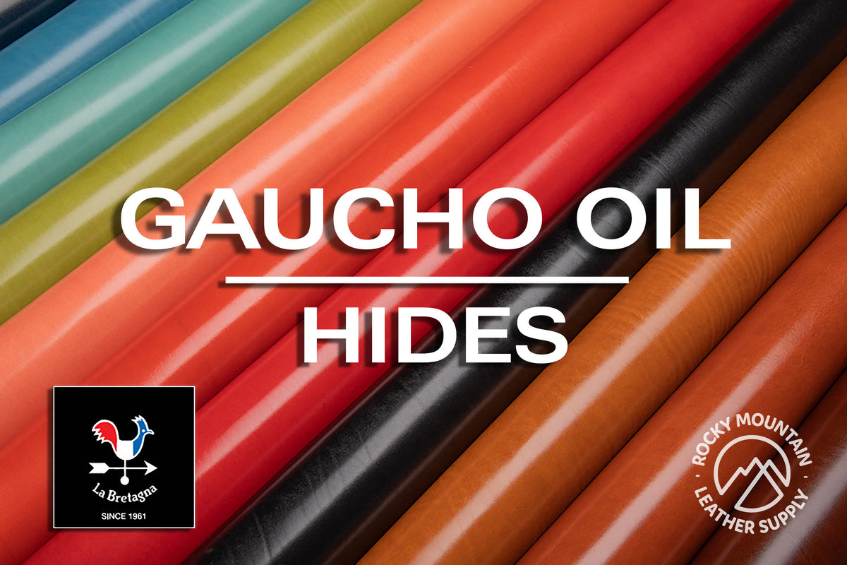 La Bretagna 🇮🇹 - Gaucho Oil - "Vacchetta" Veg Tanned Leather (HIDES)