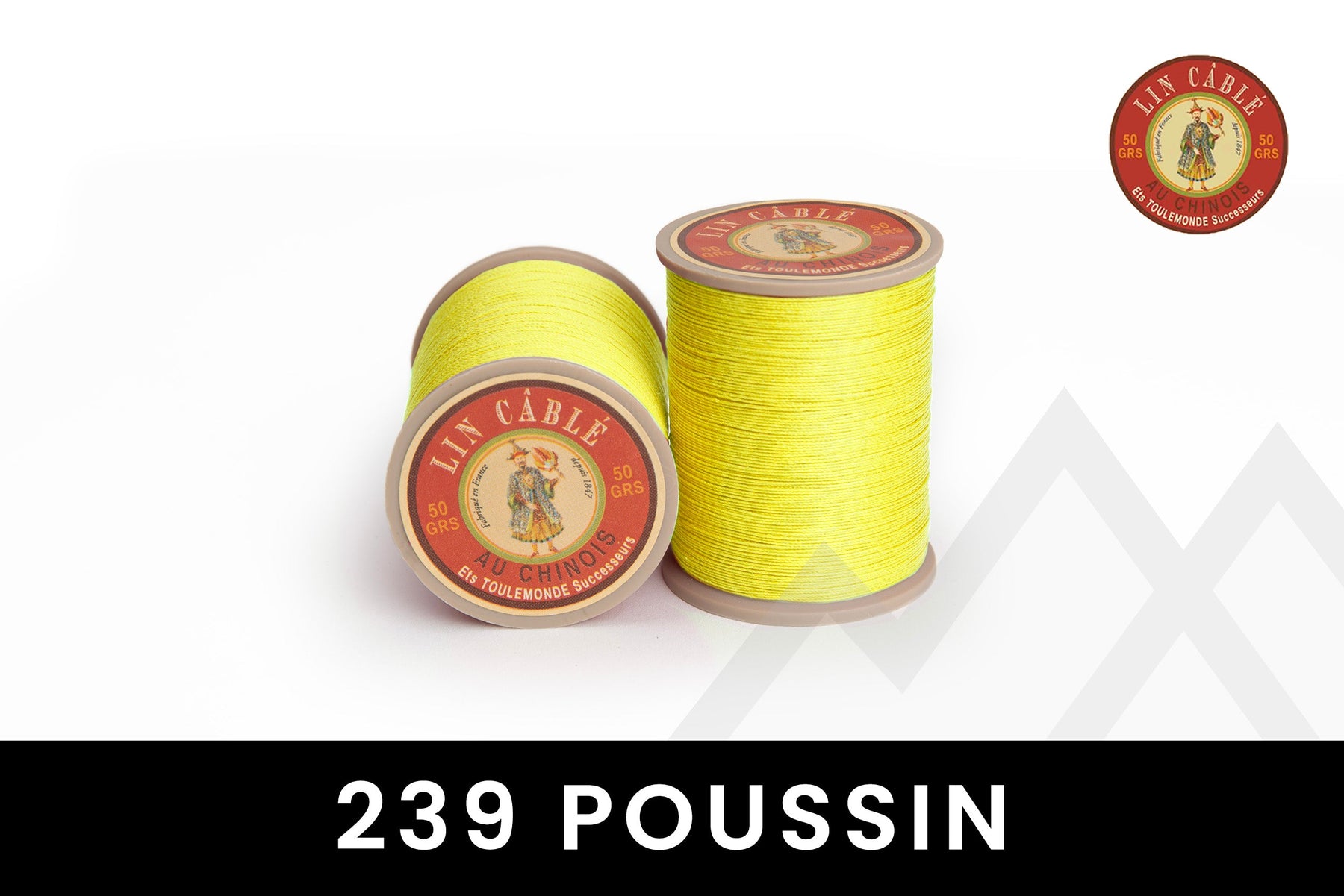 Fil au Chinois 🇫🇷 - "Lin Cable" Waxed Linen Thread (Size 632) *Full Spool