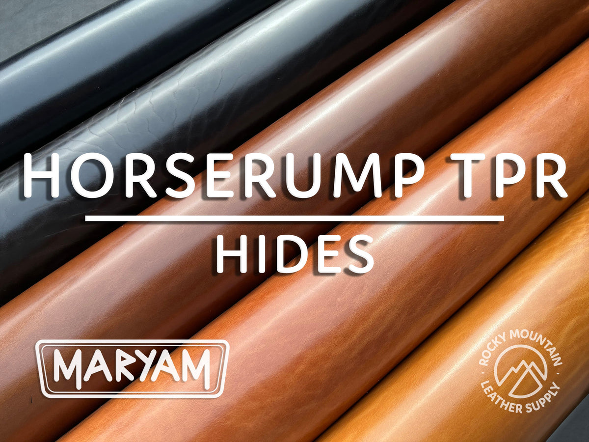 Maryam 🇮🇹 - Horserump TPR - Veg Tanned Premium Horse Butt Leather (SAMPLES)