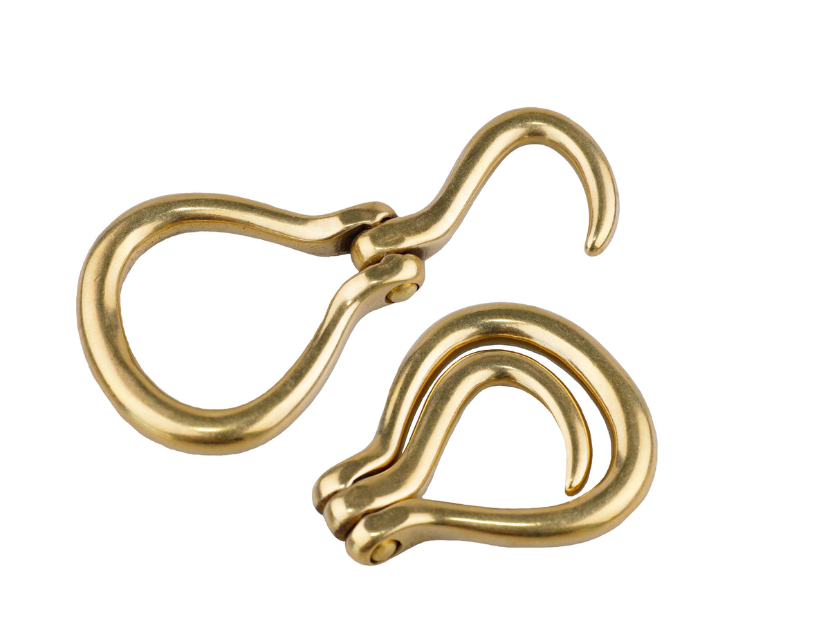Japan Brass Co 🇯🇵 - "Hoof Pick" Belt Buckle (Solid Brass)