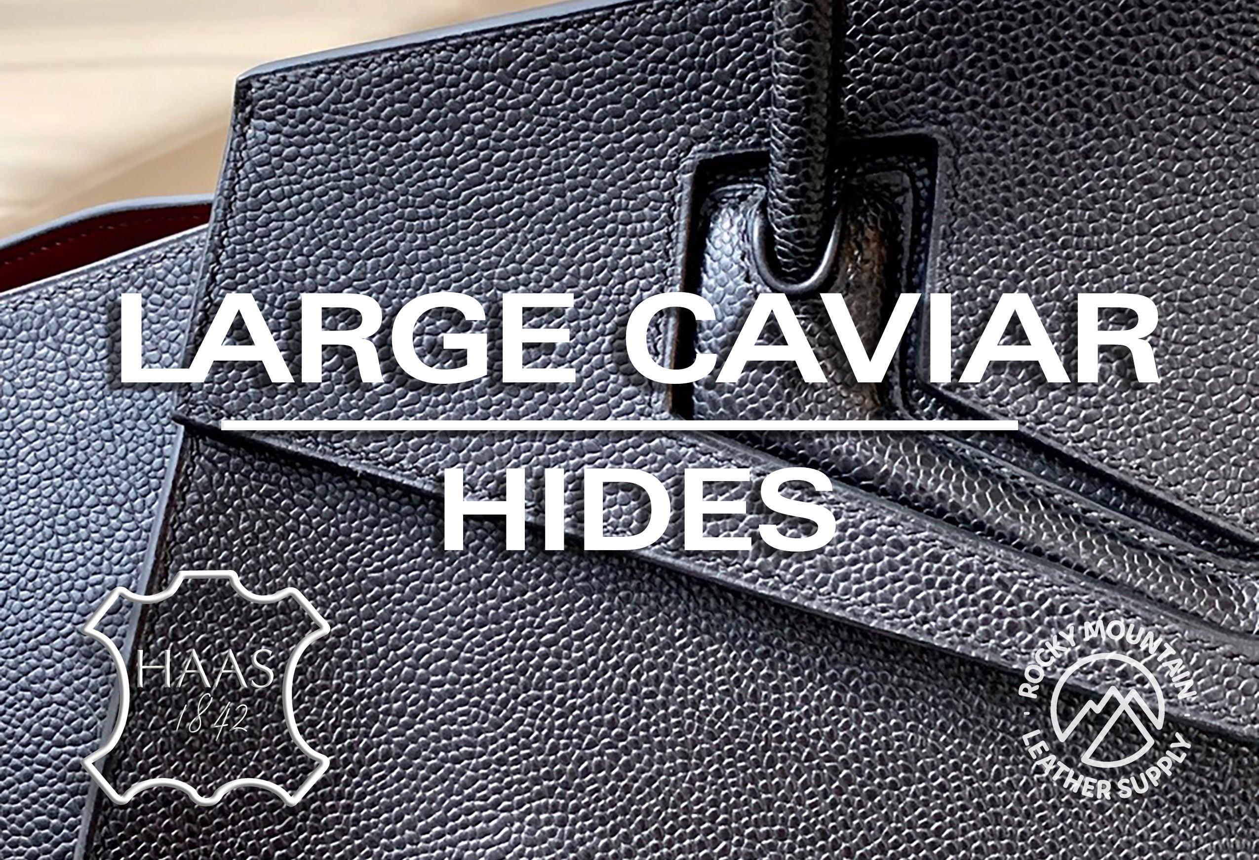 Caviar leather shop