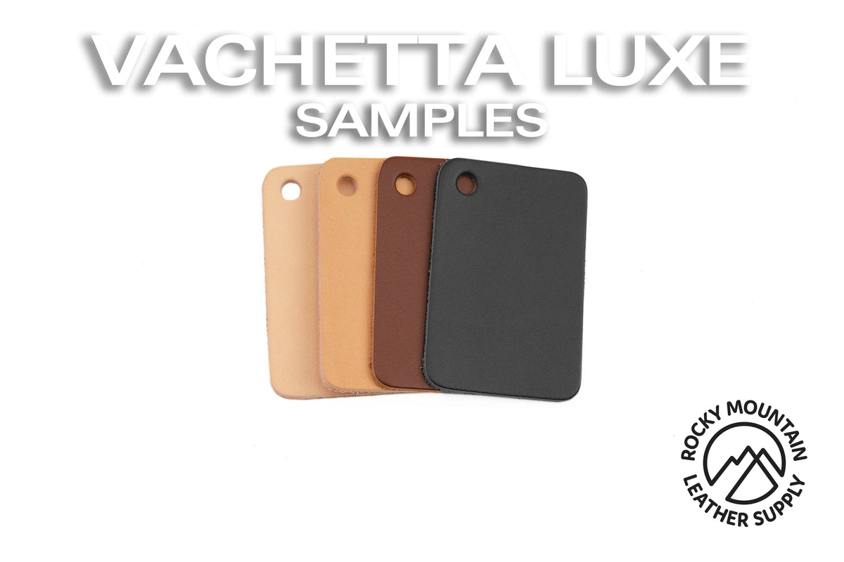 Vachetta Luxe 🇫🇷 - Luxury Natural Veg Tan Leather (SAMPLES)