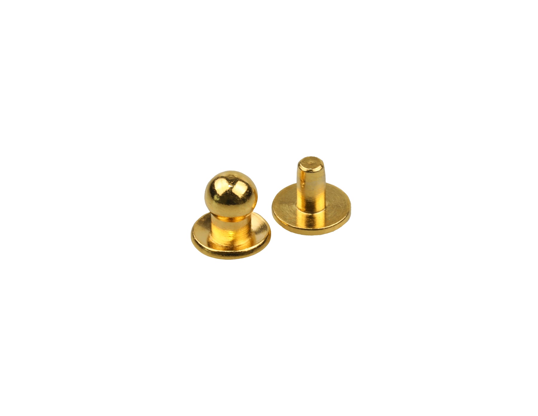 Japan Brass 🇯🇵 - "Mini" Button Studs (Solid Brass)