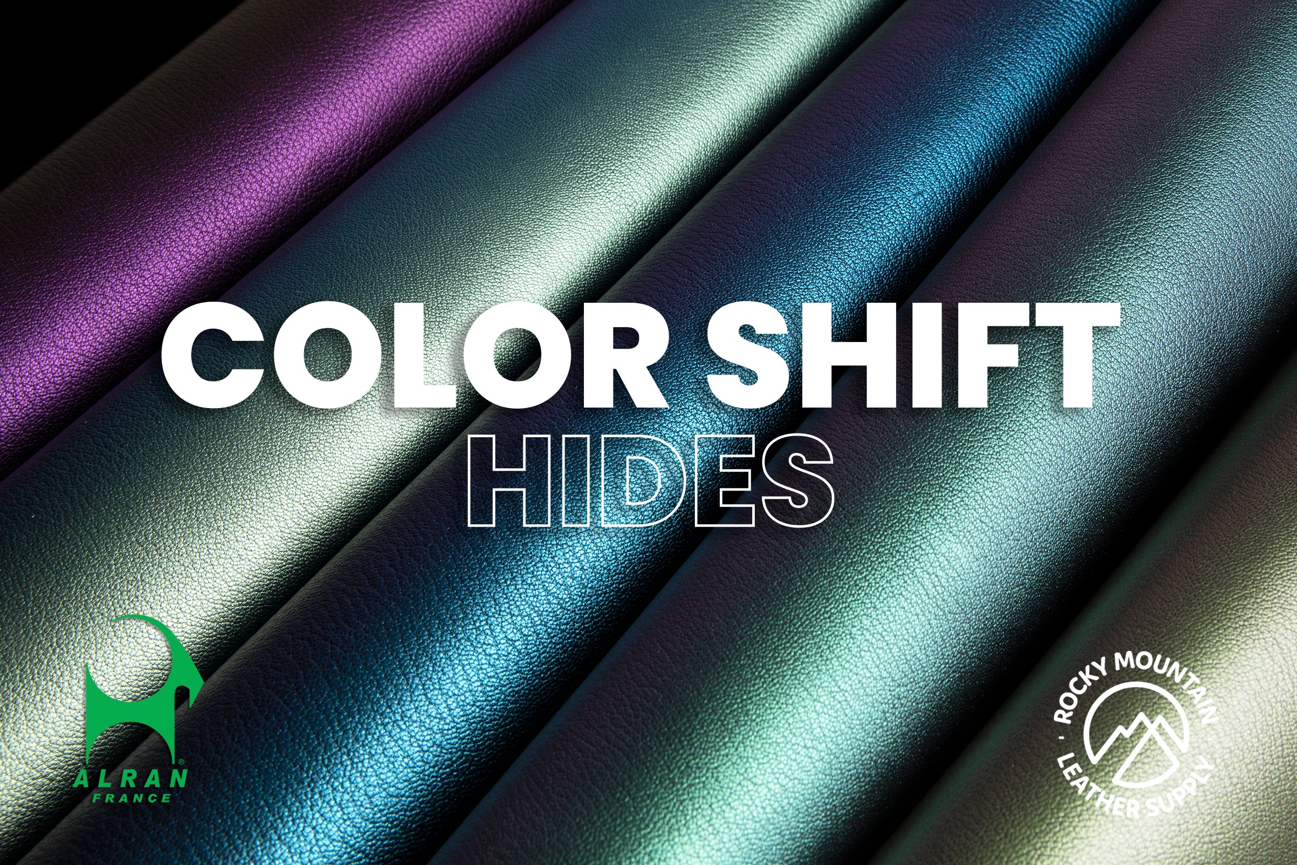 Alran - Sully "Color Shift" - Chevre Goatskin (Hides)