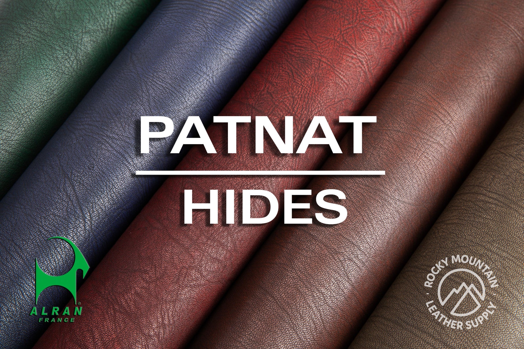 Alran 🇫🇷 - Chevre "PatNat" - Rustic Goat Leather (HIDES)