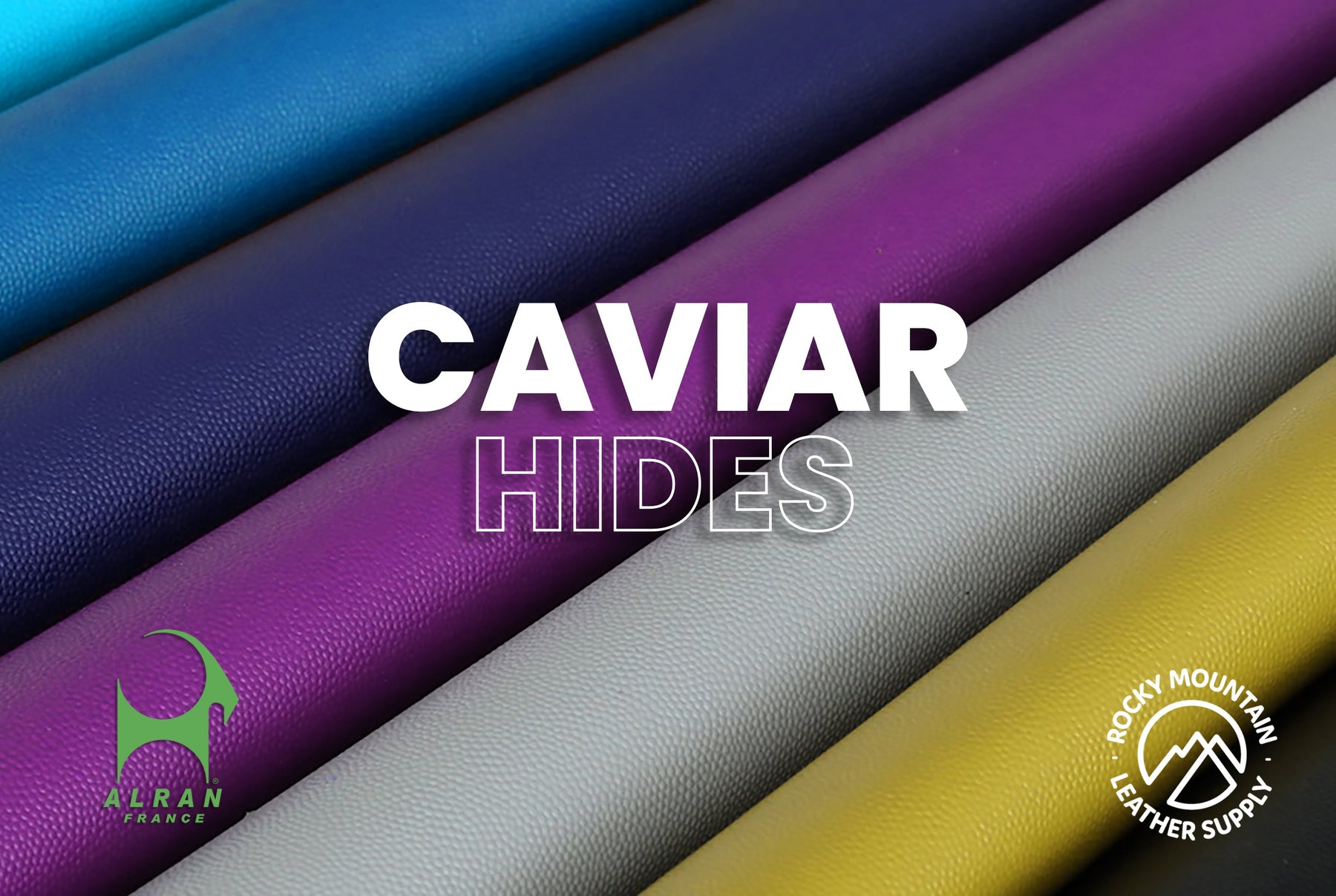 Alran - "Caviar" Chevre - Goat Leather (HIDES)