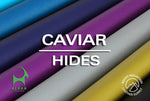 Alran 🇫🇷 - "Caviar" Chevre - Goat Leather (SAMPLES)