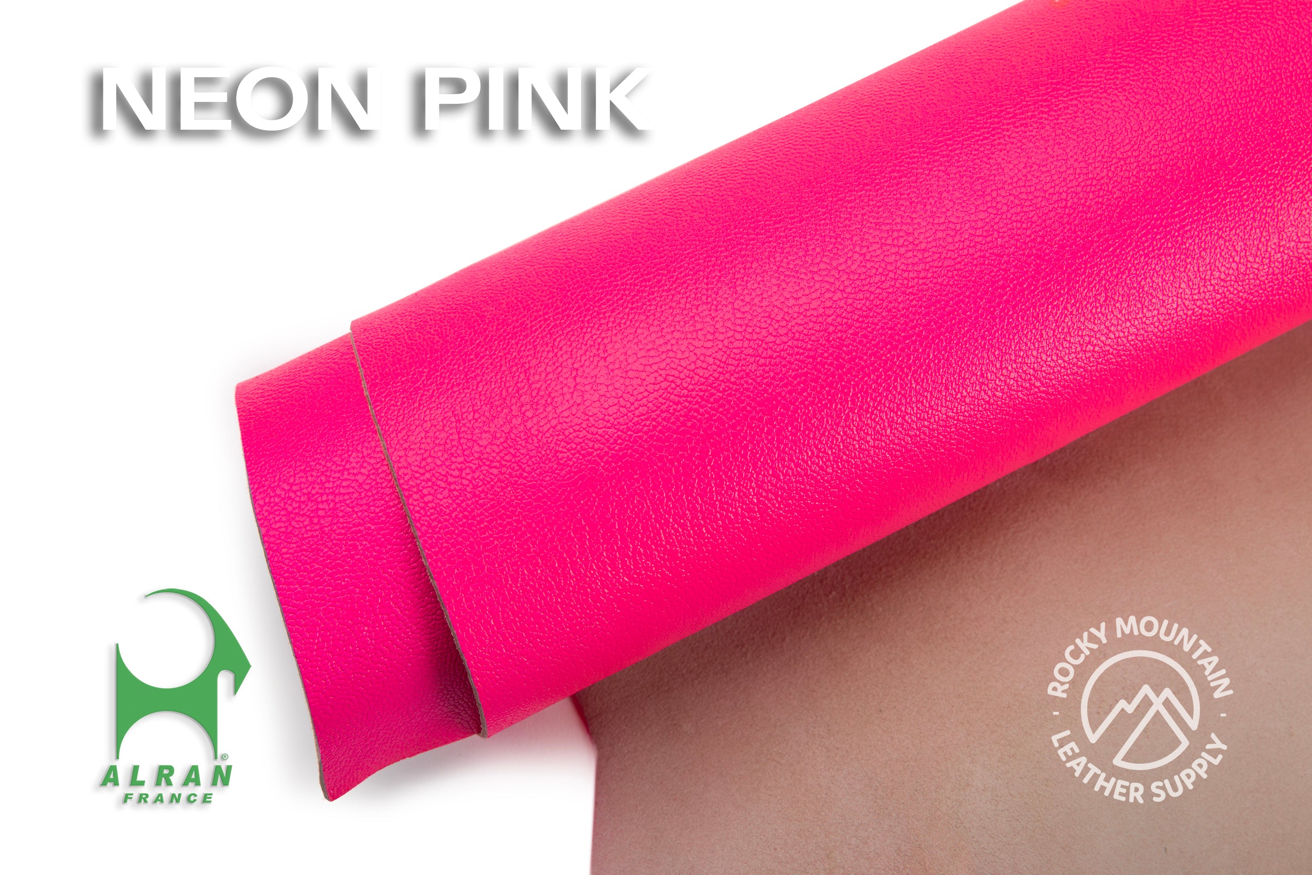 Alran - Sully "Neon" Chevre Chagrin - Goat Leather (HIDES)