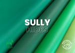Alran - "Sully" Chevre Chagrin - Goat Leather (HIDES - GREENS)