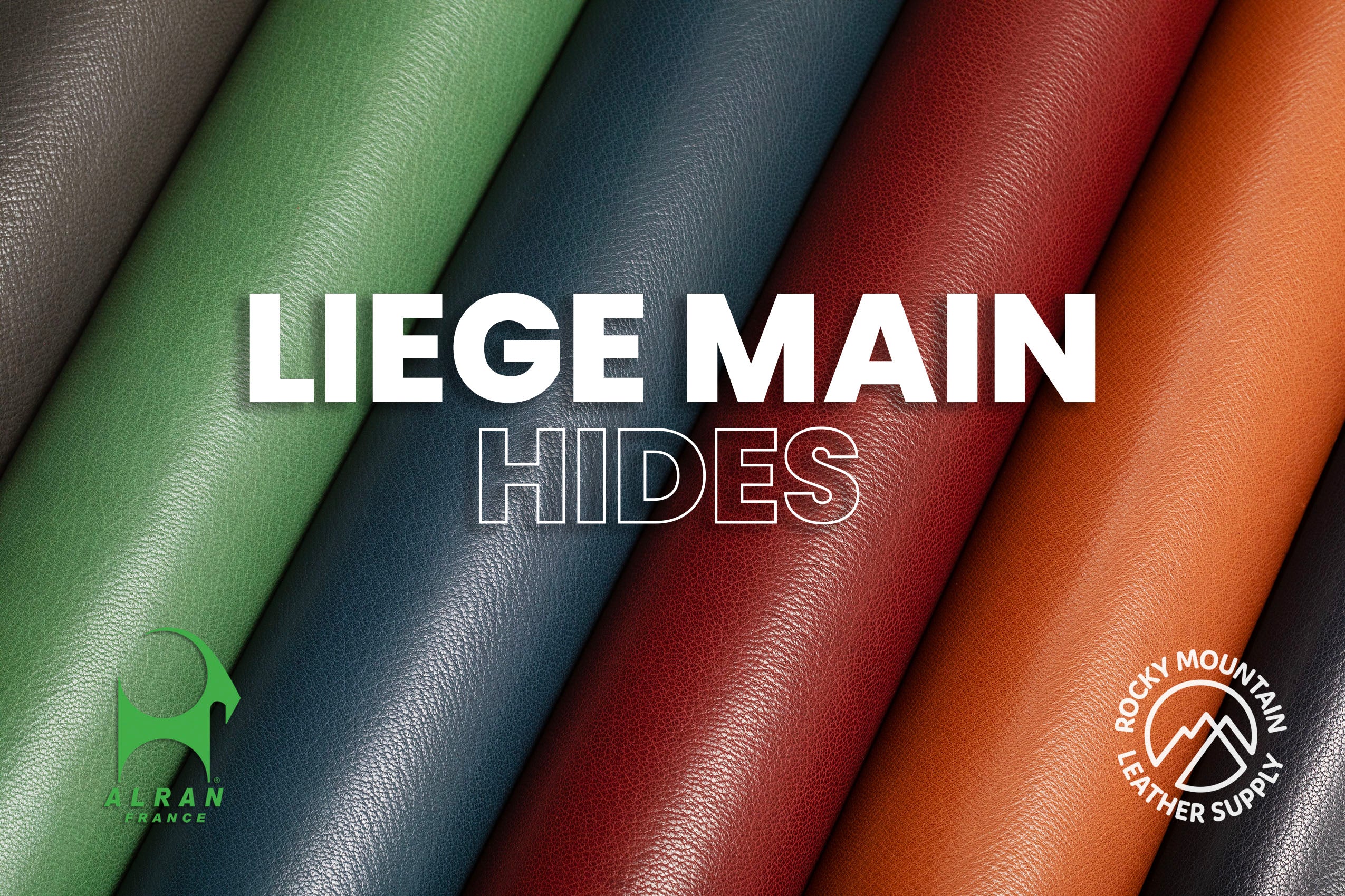 Alran - "Liege Main" Chevre Chagrin - Great for Bookbinders (HIDES)