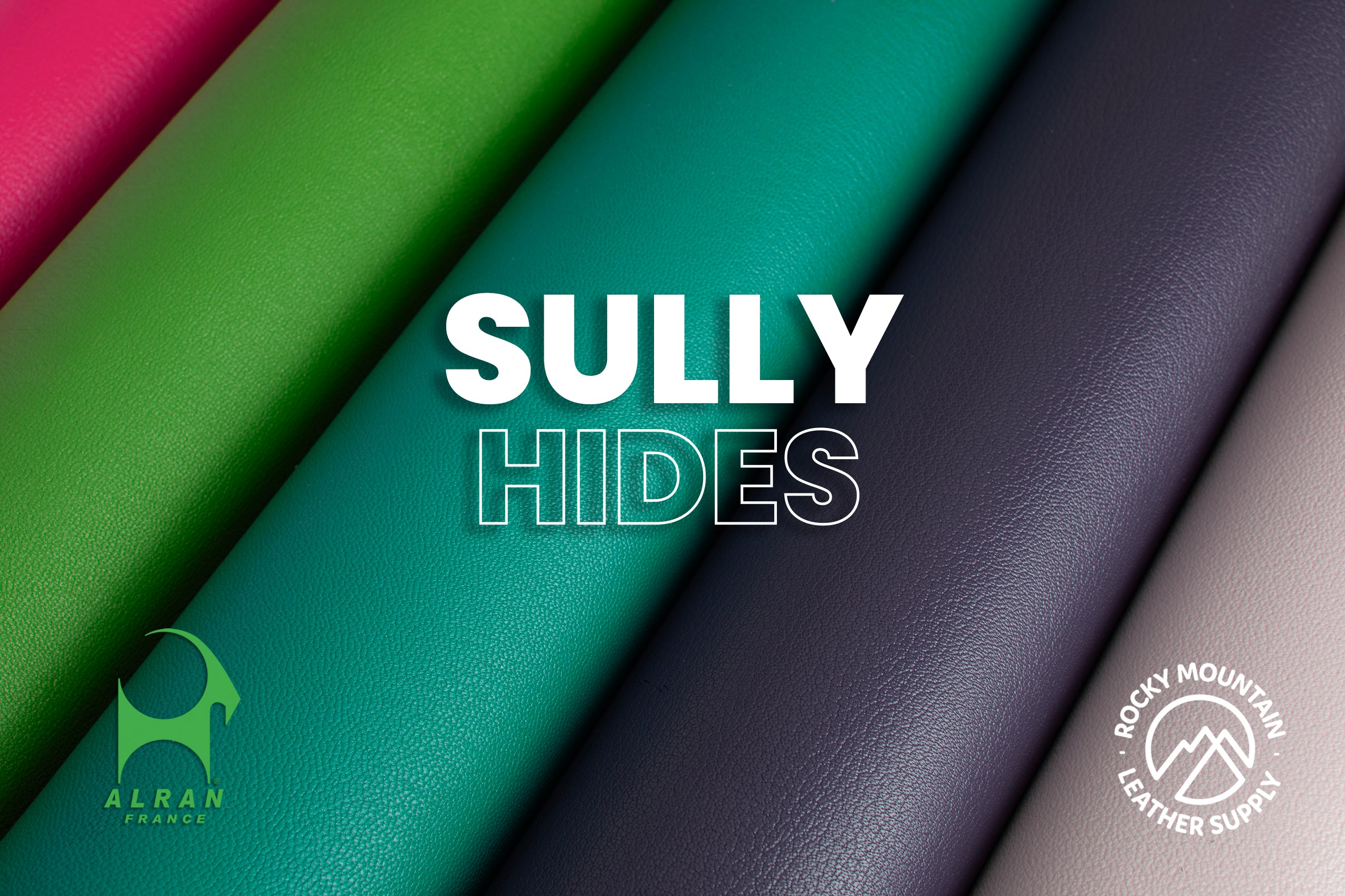 Alran - "Sully" Chevre Chagrin - Goat Leather (HIDES)