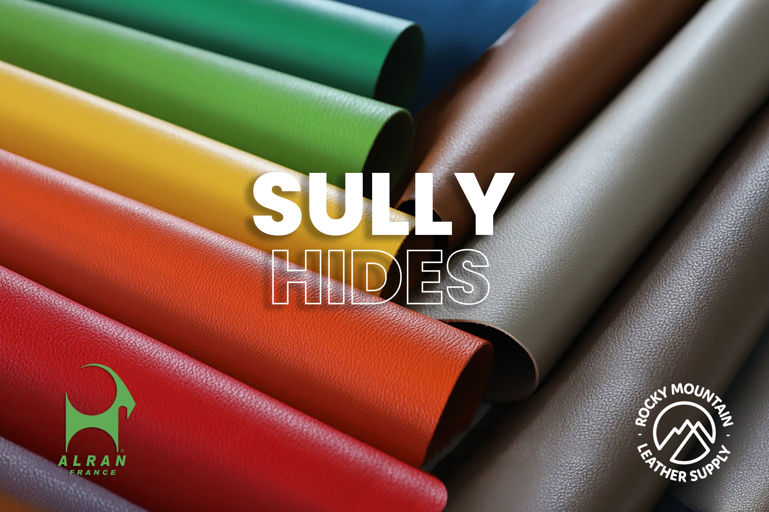 Alran - "Sully" Chevre Chagrin - Goat Leather (HIDES)