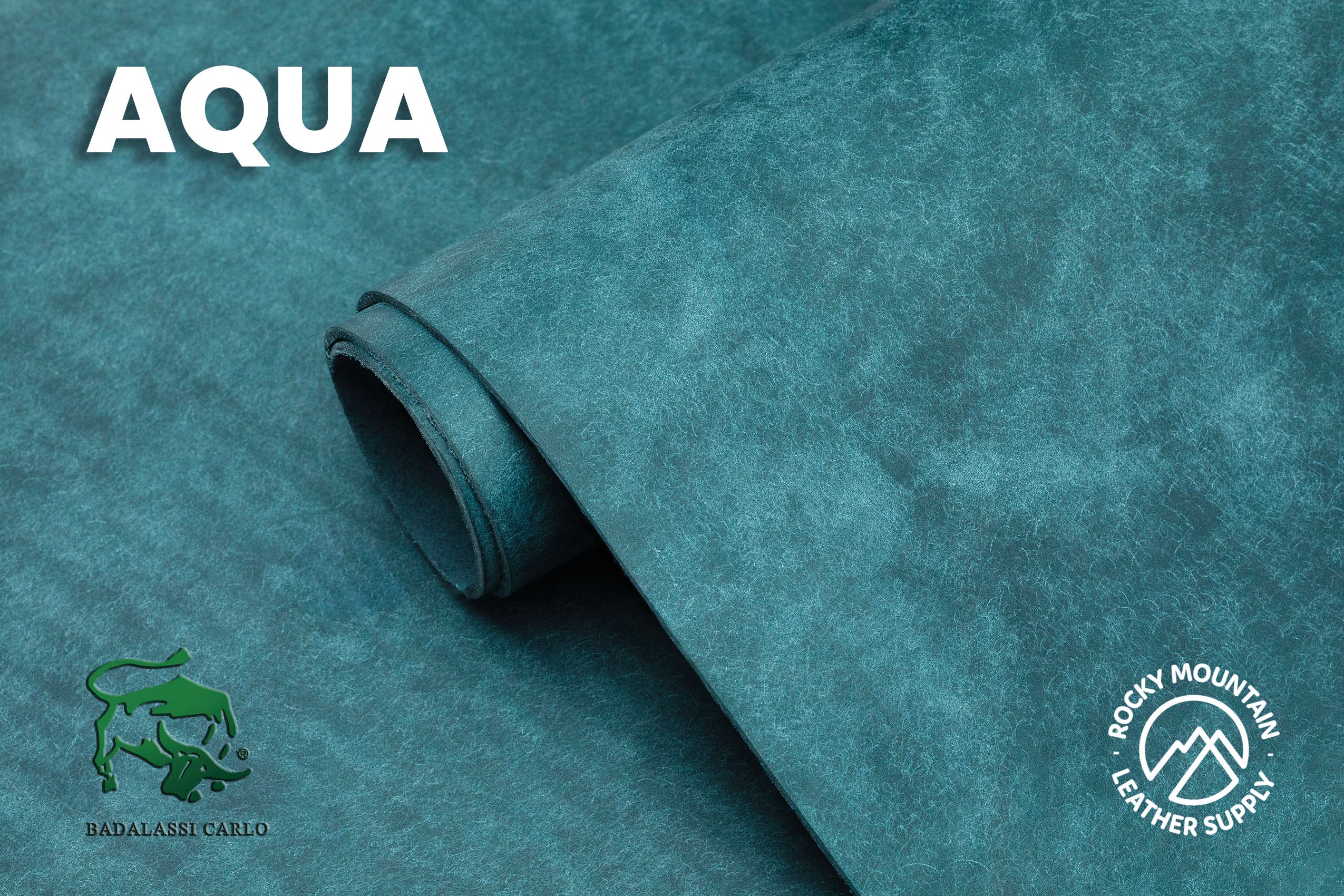 Pueblo Aqua leather reference