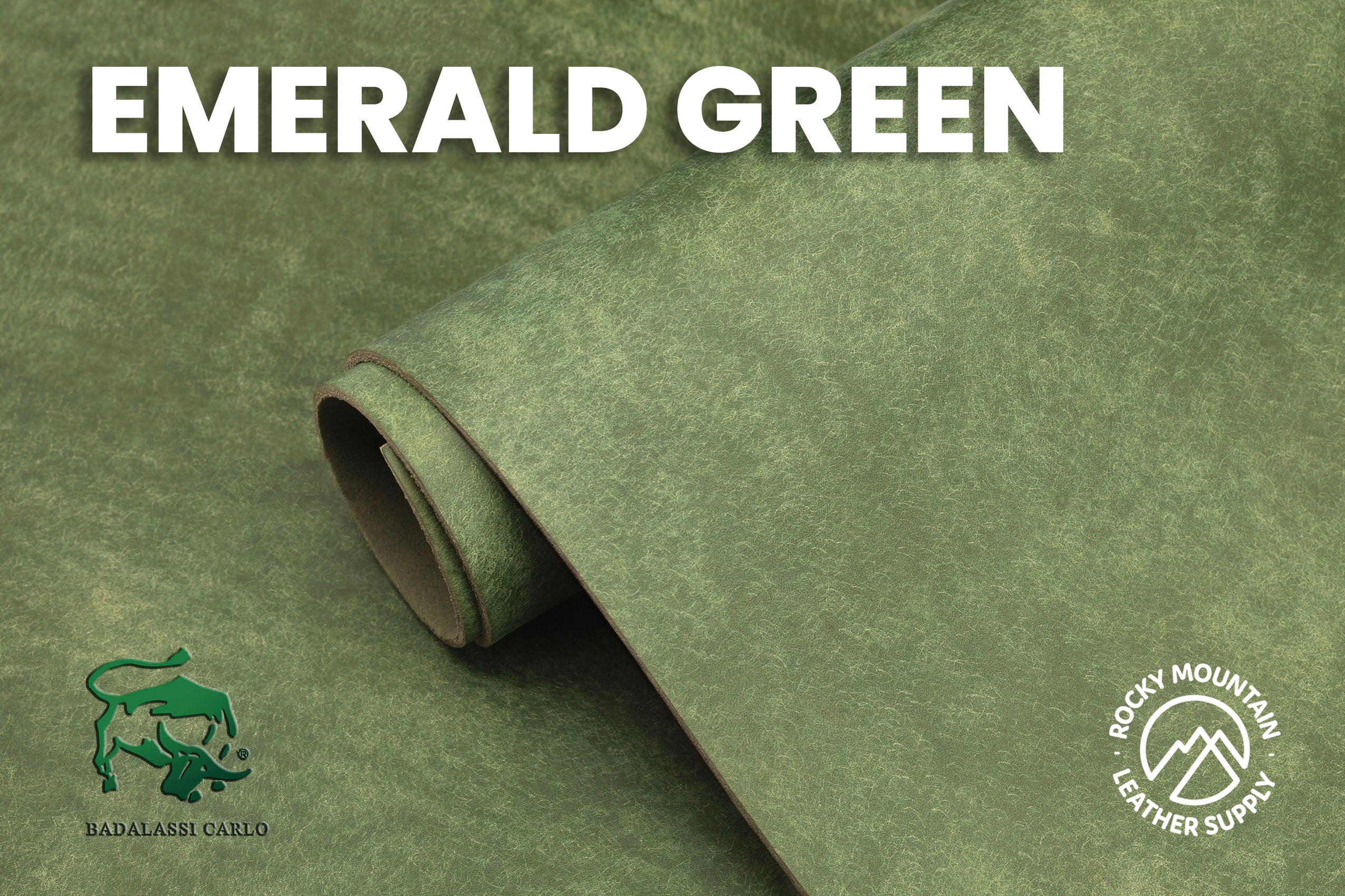 Pueblo Emerald Green leather reference