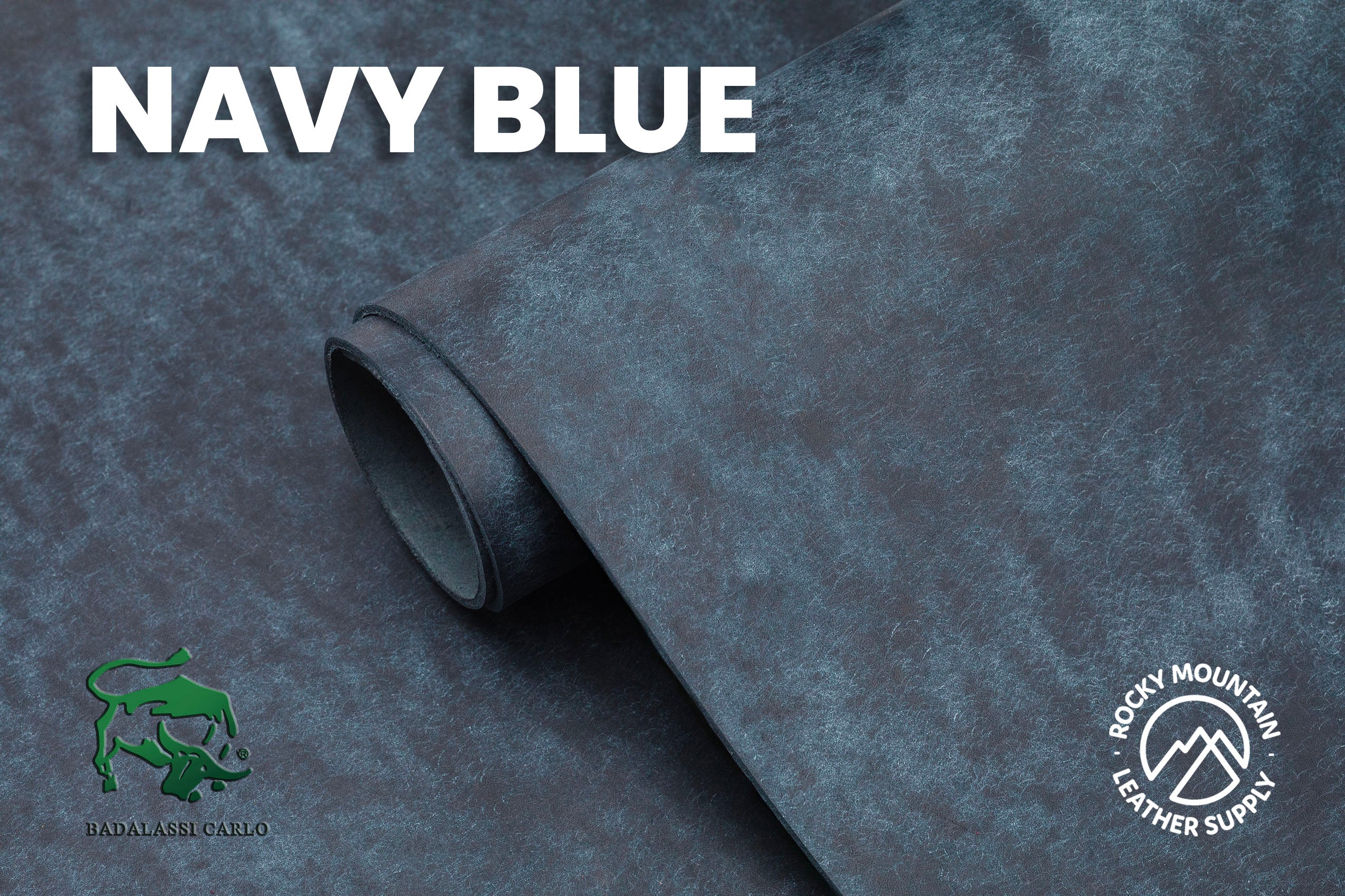 Pueblo Navy Blue leather reference