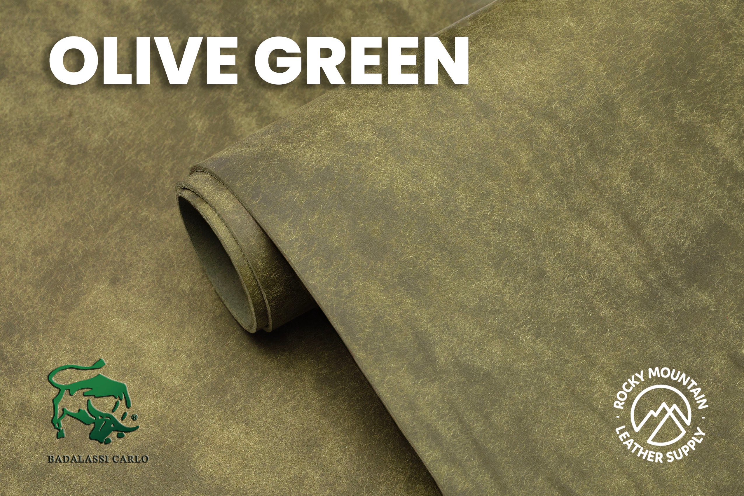 Pueblo Olive Green leather reference