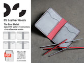 DS-007 The Boat Wallet Digital Pattern