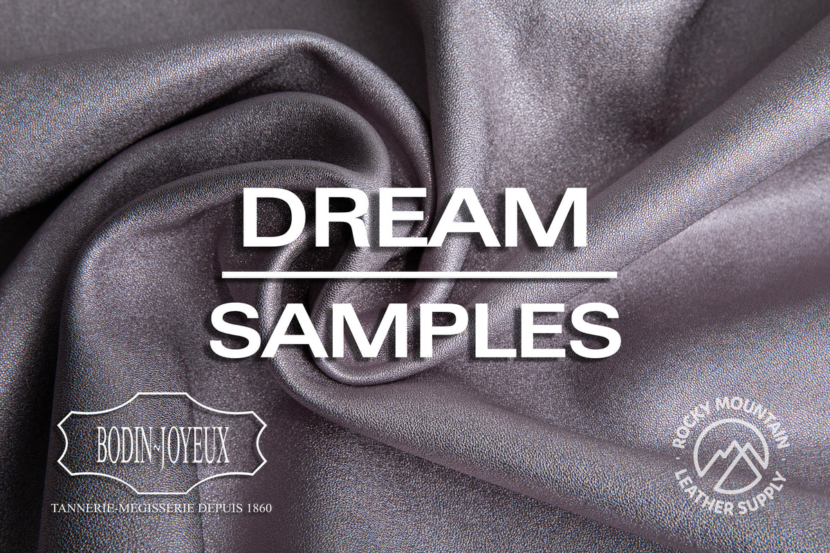 Bodin Joyeux 🇫🇷 - "Dream" Metallic Lambskin - Luxury Leather (SAMPLES)