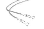 Medusa Chain Kit - Luxury Purse & Clutch Chain - 110cm/43in (Stainless Steel)