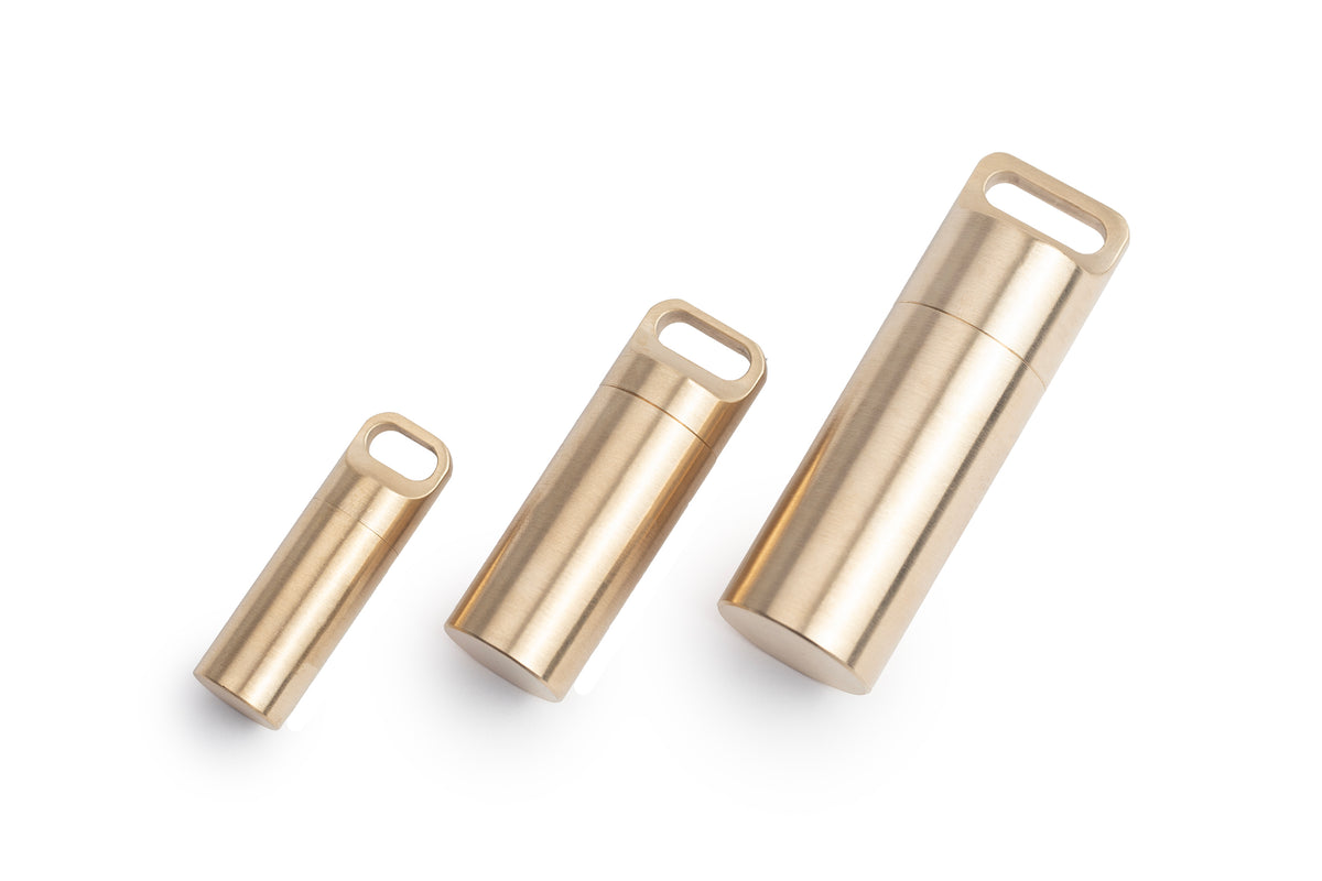 Rocky Mtn - Capsule - Water Tight Container (Solid Brass) – Rocky ...