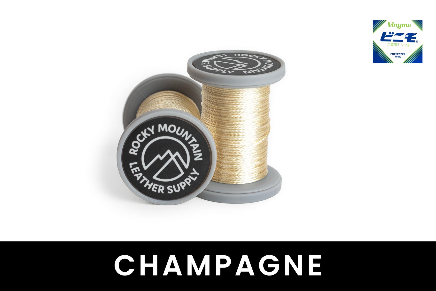 Vinymo - MBT Glitter - Polyester Thread - 25m Spool - (Size #8 - 0.4mm)