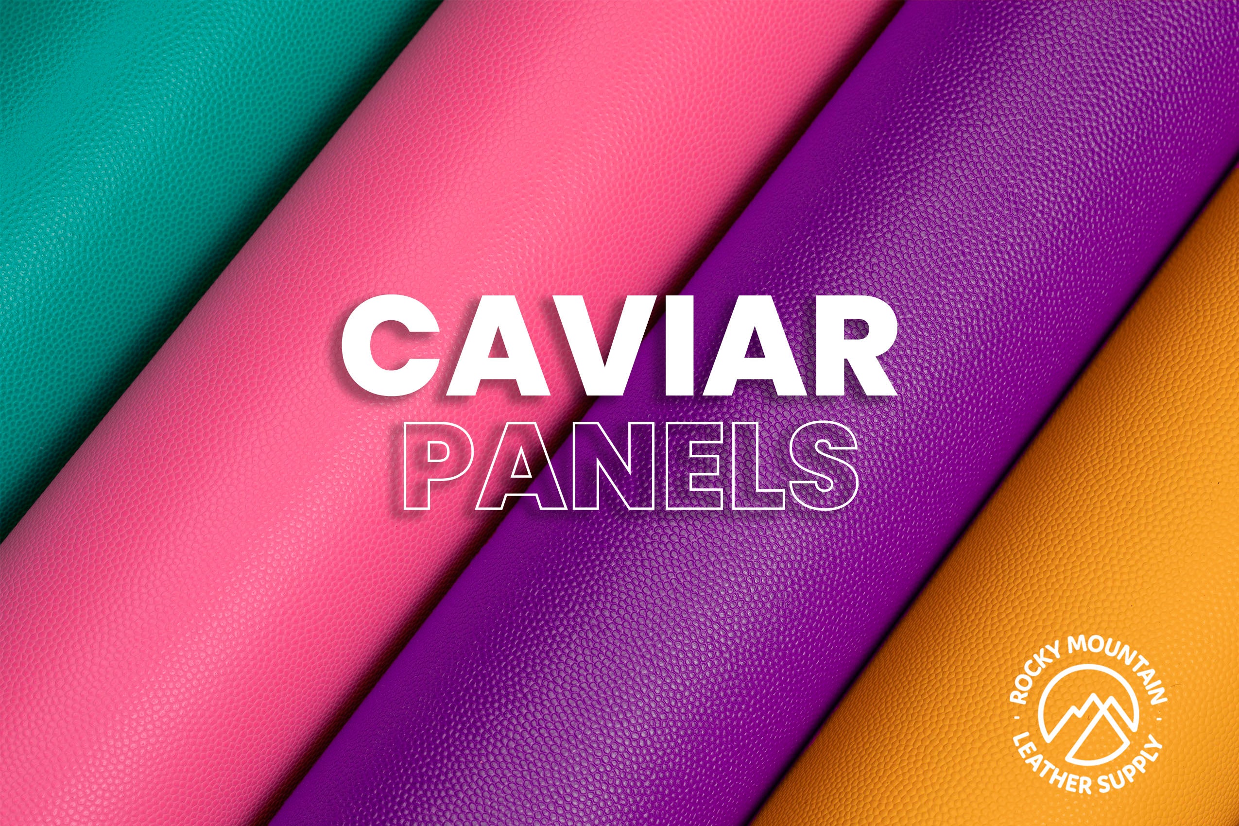 Caviar (Small) - Luxury Calfskin Leather (PANELS)