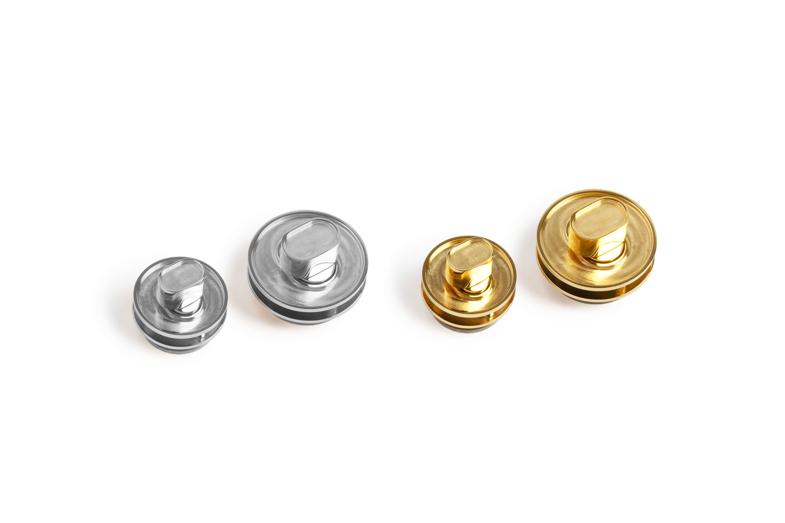 Chronos Inlay - Luxury Round Turn Lock (Stainless Steel)