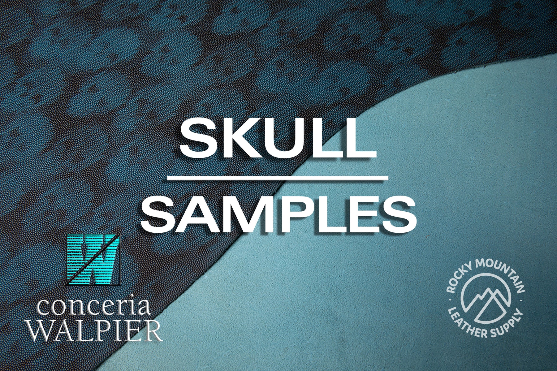 Conceria Walpier 🇮🇹 - Skull - Veg Tanned Leather (SAMPLES)