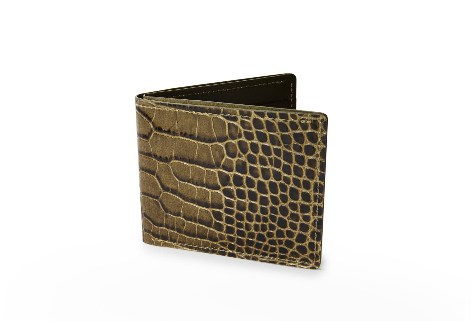 Embossed Crocodile - Luxury Veg Tanned Leather (PANELS)