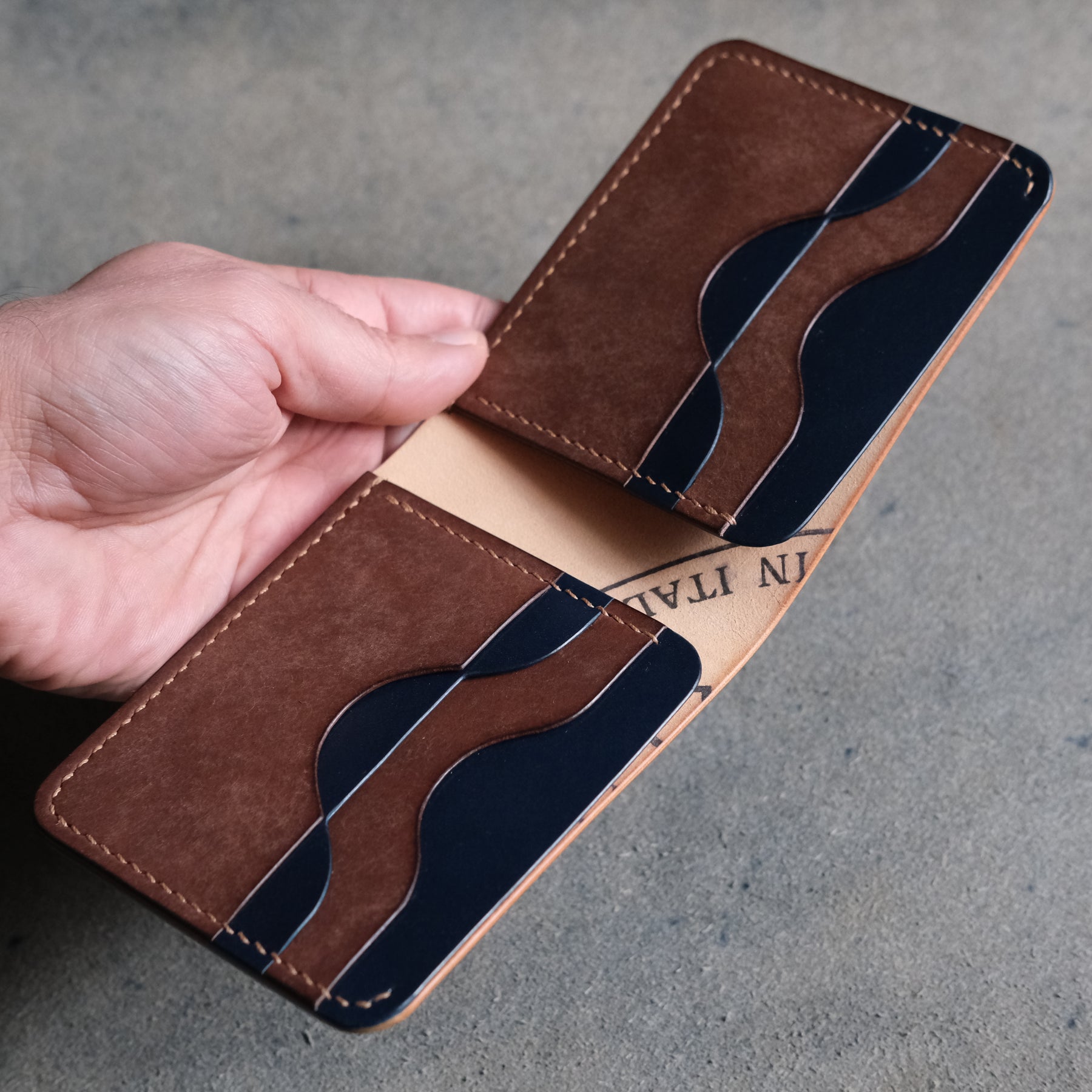 DS-021 The Eddy Leather Wallet Digital Pattern