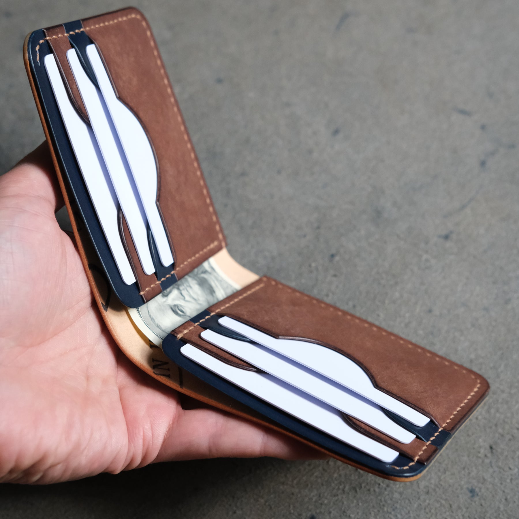 DS-021 The Eddy Leather Wallet Digital Pattern by Rocky Mountain Leather Supply