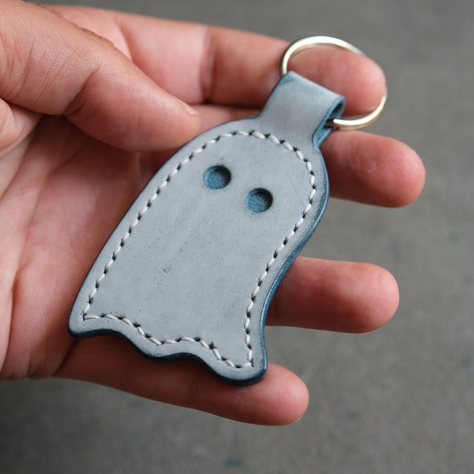 DS-089 The Ghost Key Fob Digital Pattern ds-089-the-ghost-key-fob-digital-pattern