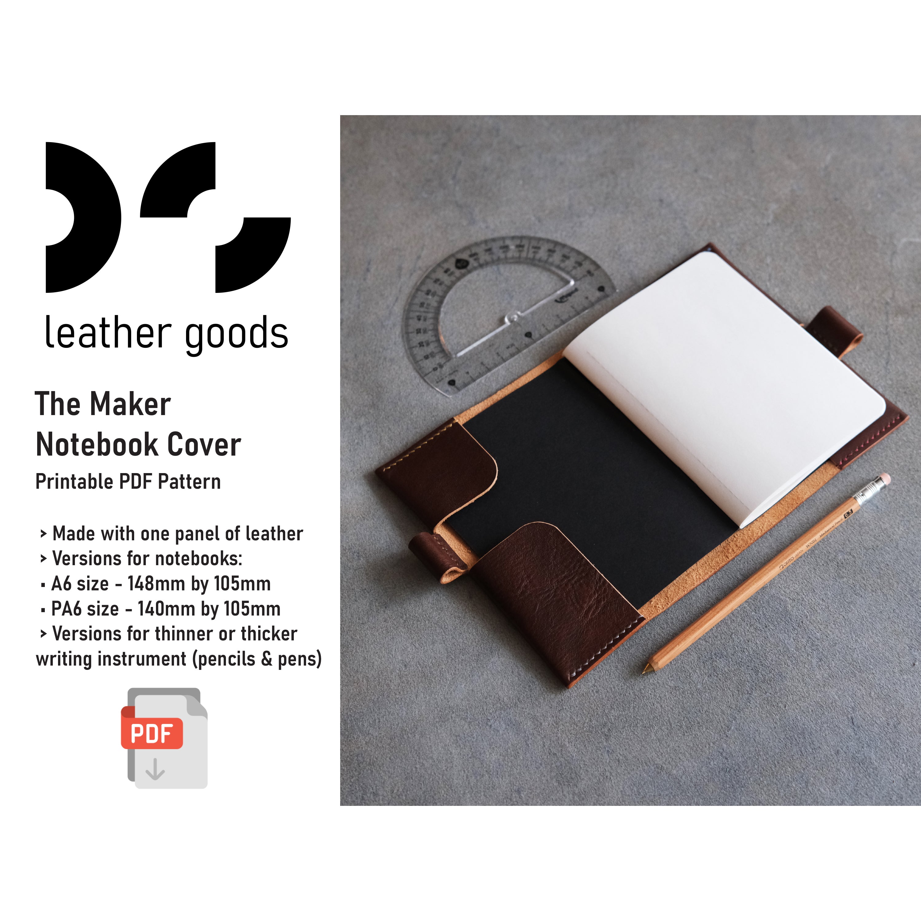 DS-120 The Maker Notebook Digital Pattern