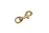Dog Leash Collar Clip - Swivel "Round Base" (Solid Brass)